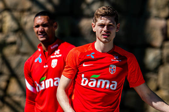 Julian Ryerson of the Norwegian national football team