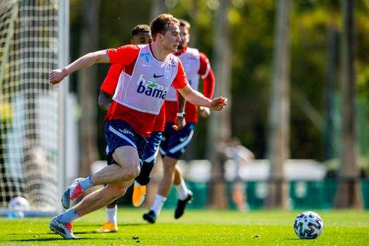 Kristian Thorstvedt of the Norwegian national football team