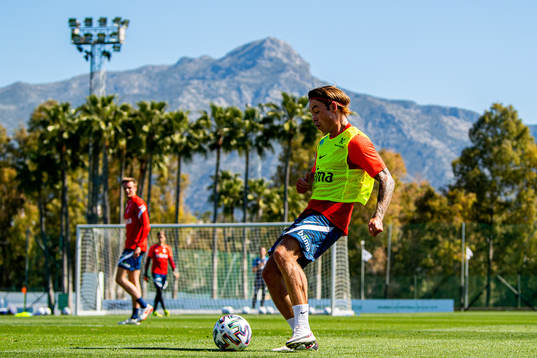 Patrick Berg of the Norwegian national football team