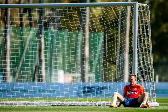Martin Linnes of the Norwegian national football team