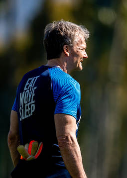 Frode Grodås, goalkeeper coach of the Norwegian national