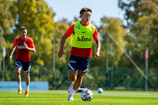Patrick Berg of the Norwegian national football team