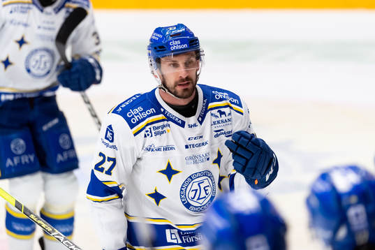 Leksands Marek Hrivik jublar