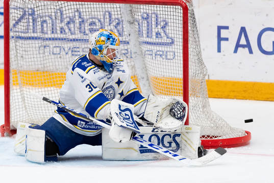 Leksands målvakt Janne Juvonen