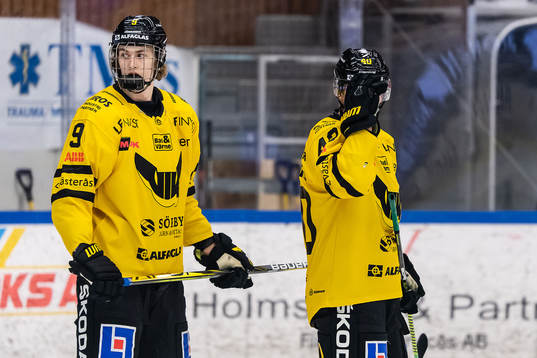 Västerås Simon Edvinsson och Isac Skedung deppar