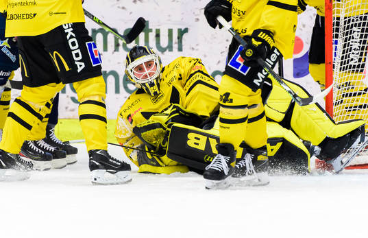 Västerås målvakt Emil Kruse