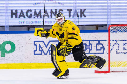 Västerås målvakt Emil Kruse