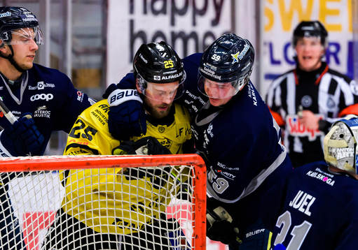 Västerås Marcus Bergman och Karlskogas Lukas Pilö