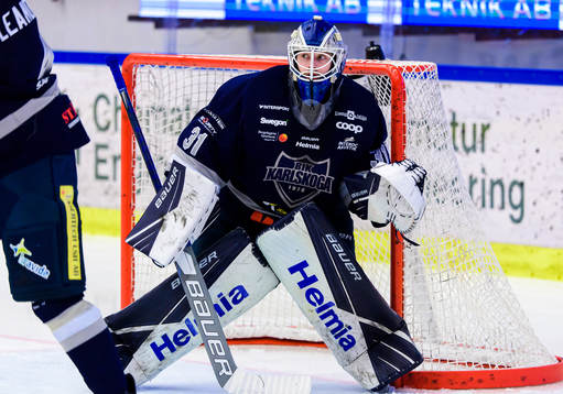 Karlskogas målvakt Tim Juel