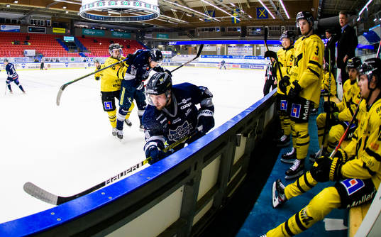Västerås Joakim Hillding och Karlskogas Arvid Aronsson