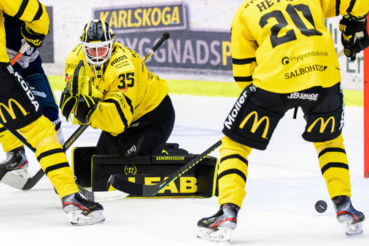 Västerås målvakt Emil Kruse