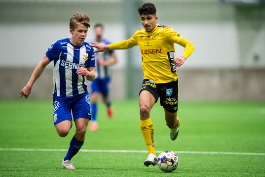 Elfsborgs Ahmed Qasem och IFK Göteborgs Isak Dahlqvist