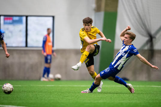 Elfsborgs Besfort Zeneli och IFK Göteborgs Isak Dahlqvist