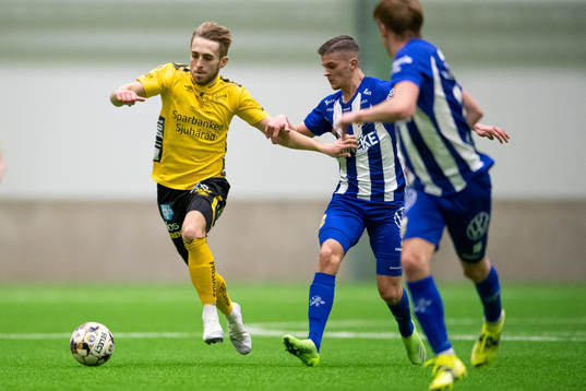 Elfsborgs Jack Cooper Love och IFK Göteborgs Filip Ambroz
