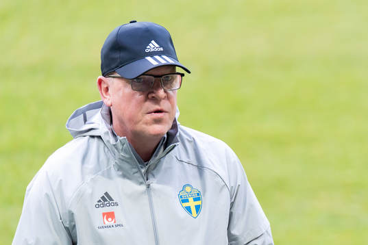 Janne Andersson, head coach of the Swedish national