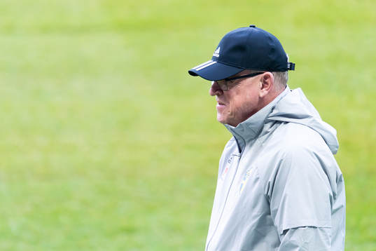 Janne Andersson, head coach of the Swedish national