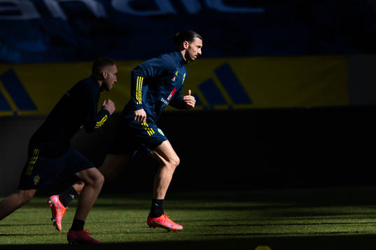 Zlatan Ibrahimovic of the Swedish national football team