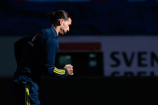 Zlatan Ibrahimovic of the Swedish national football team