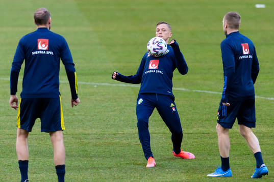 Jesper Karlsson of the Swedish national football team