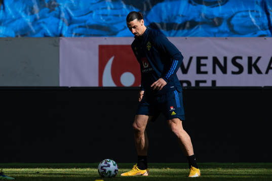 Zlatan Ibrahimovic of the Swedish national football team