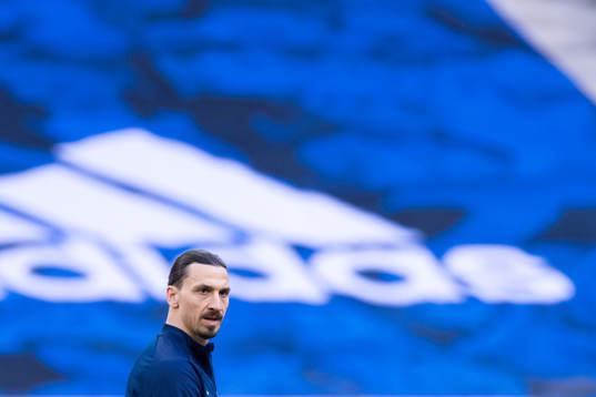 Zlatan Ibrahimovic of the Swedish national football team