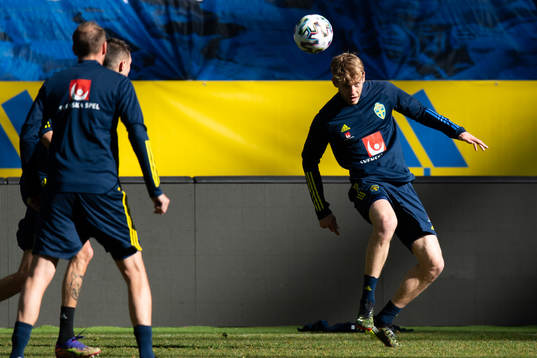 Filip Helander of the Swedish national football team
