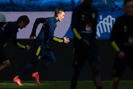 Ludwig Augustinsson of the Swedish national football team