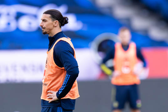 Zlatan Ibrahimovic of the Swedish national football team