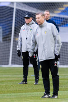 Head coach Janne Andersson of the Swedish national football