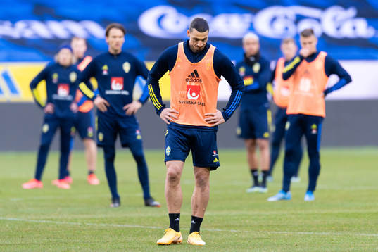 Zlatan Ibrahimovic of the Swedish national football team