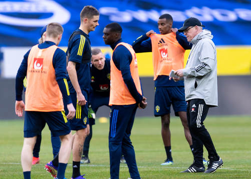 Head coach Janne Andersson of the Swedish national football