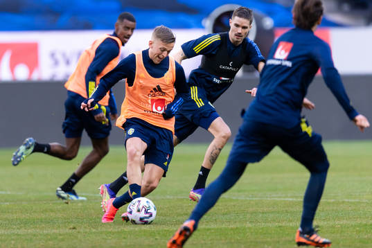 Jesper Karlsson of the Swedish national football team