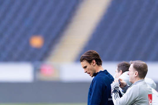 Albin Ekdal of the Swedish national football team
