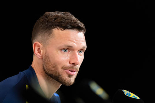 Marcus Berg of the Swedish national football team
