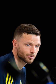 Marcus Berg of the Swedish national football team