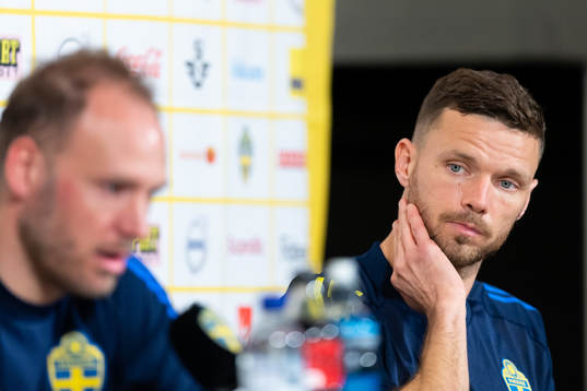 Marcus Berg of the Swedish national football team