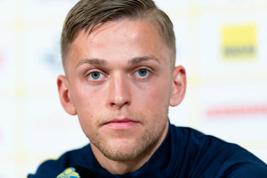 Jesper Karlsson of the Swedish national football team