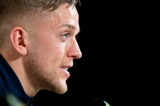 Jesper Karlsson of the Swedish national football team
