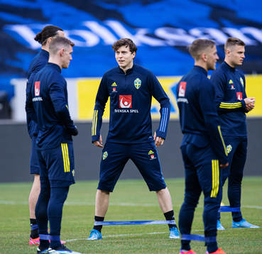 Victor Nilsson Lindelöf of the Swedish national football