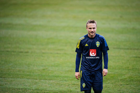 Pierre Bengtsson of the Swedish national football team