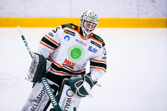 under ishockeymatchen i kvalet till Hockeyallsvenskan