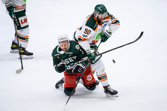 Väsbys Henrik Rommel och Kristianstads Rikard Olsén