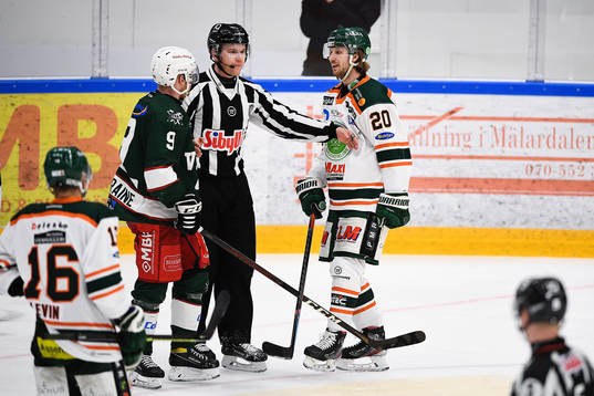 Väsbys Elliot Lorraine och Kristianstads Erik Flood