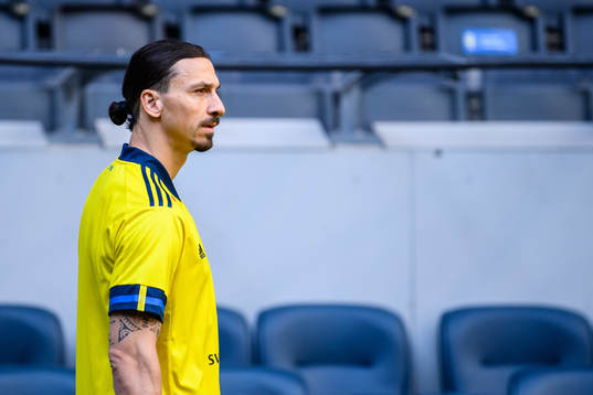 Zlatan Ibrahimovic of the Swedish national football