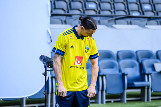 Zlatan Ibrahimovic of the Swedish national football