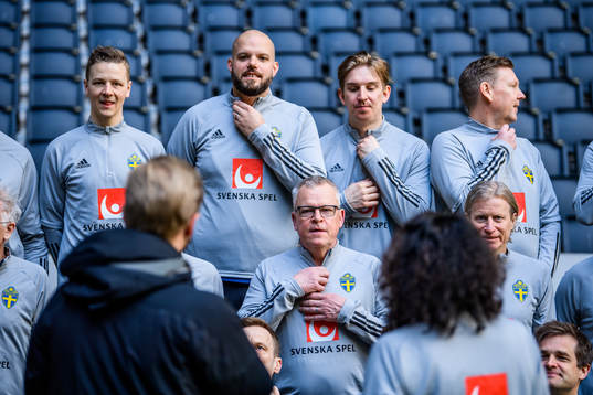 Janne Andersson, head coach of the Swedish national