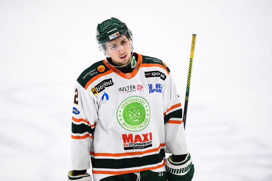 Kristianstads Dennis Svensson deppar