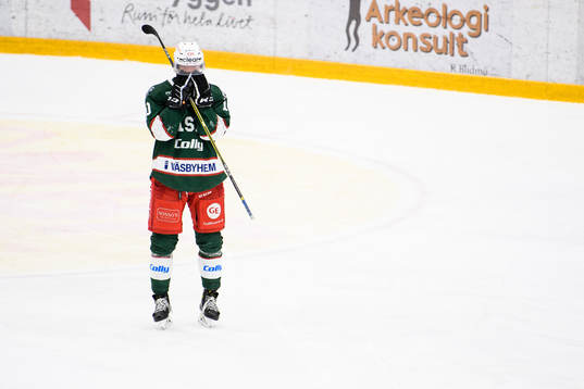 Väsbys Jacob Spångberg deppar