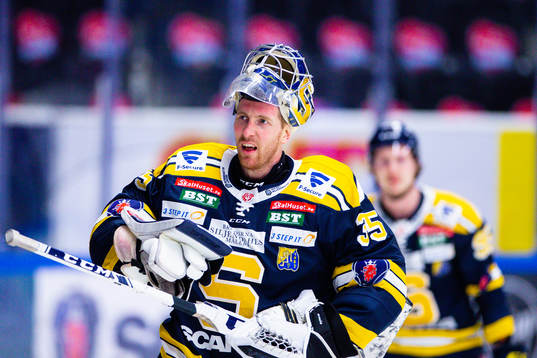 Södertäljes målvakt Jussi Rynnäs