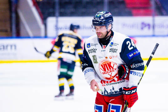 Västerviks Zach Budish deppar